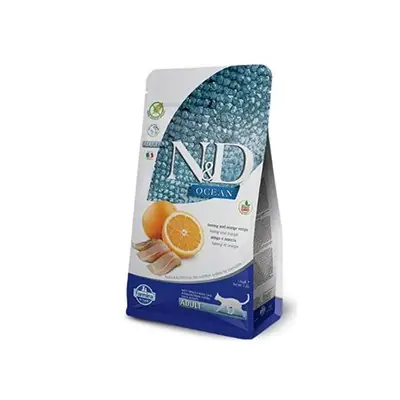N&D Ocean Tahılsız Balık Portakal Kedi Maması 1,5 Kg