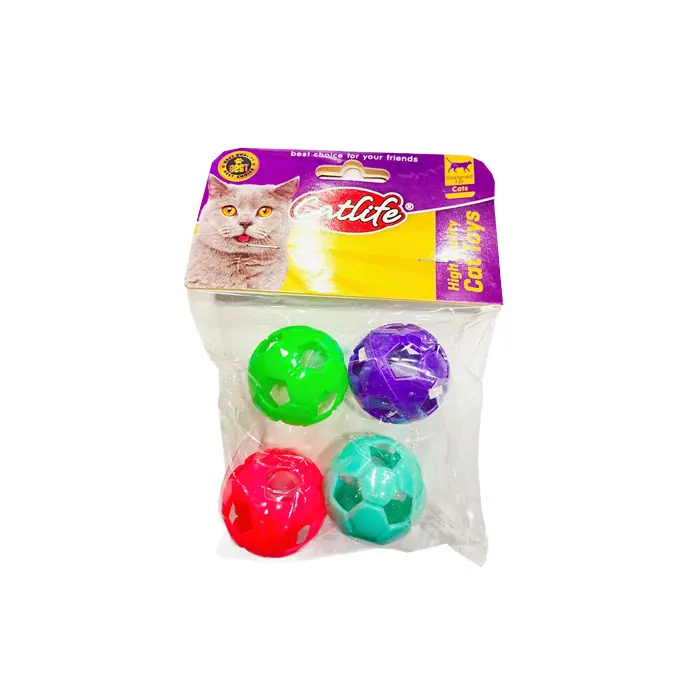 CATLIFE Zilli Kedi Oyuncağı 4lü Paket 202358