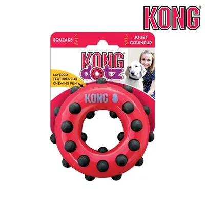 Kong Dotz Halka Köpek Oyuncağı 9,5 cm