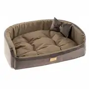 Ferplast Harris 65 Köpek Yatağı Kahverengi 64x48x17cm 1