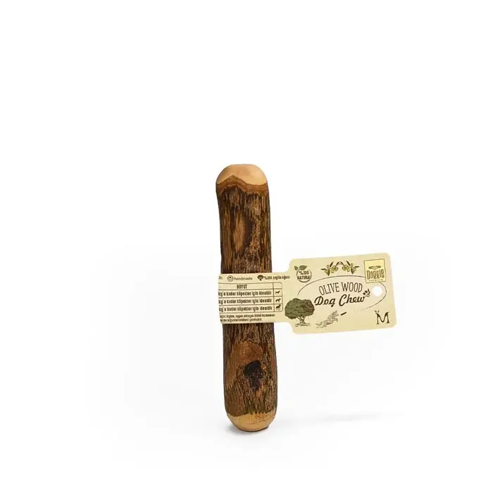 Doggie Doğal Zeytin Ağacı Köpek Çiğneme Oyuncağı Medium