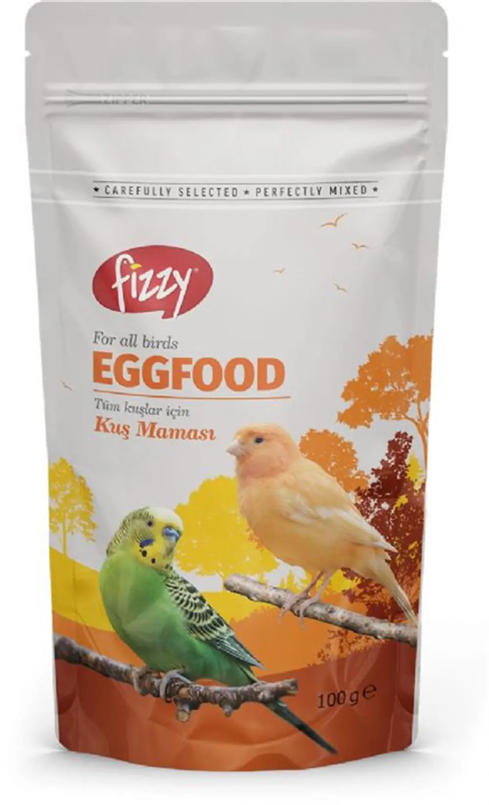 Fizzy Premium Kuş Maması 100 gr