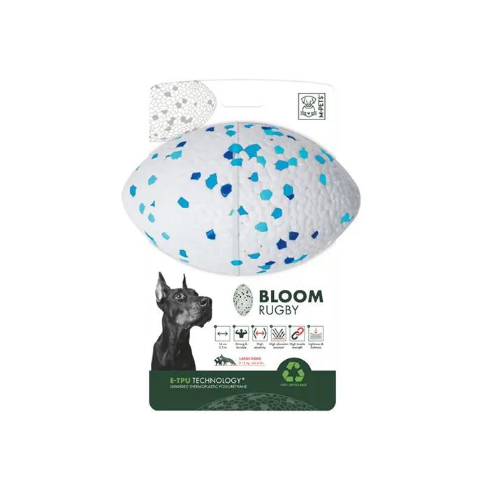 M-PETS Bloom Parçalanmaz Rugby Topu Köpek Oyuncağı 10650999