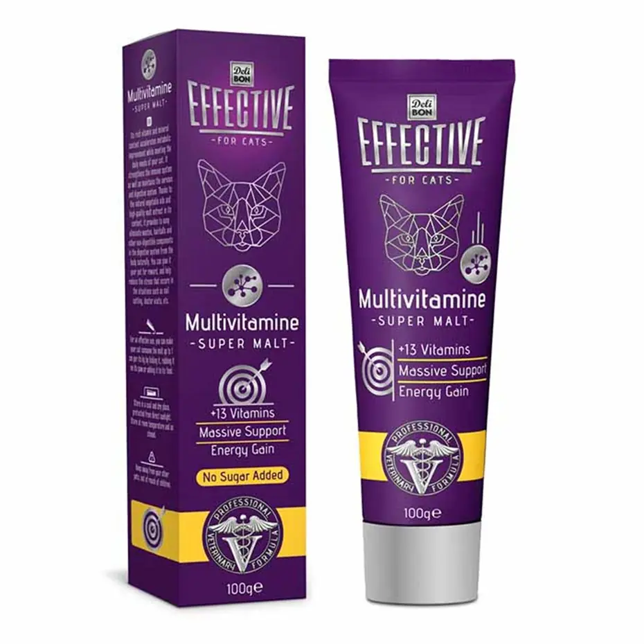 Effective Multivitamine Super Kedi Maltı 100g