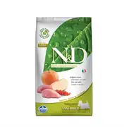 N&D Tahılsız Y.Domuz-Elma Adult Mini Yetişkin Küçük Irk Köpek Maması 2,5 Kg 1
