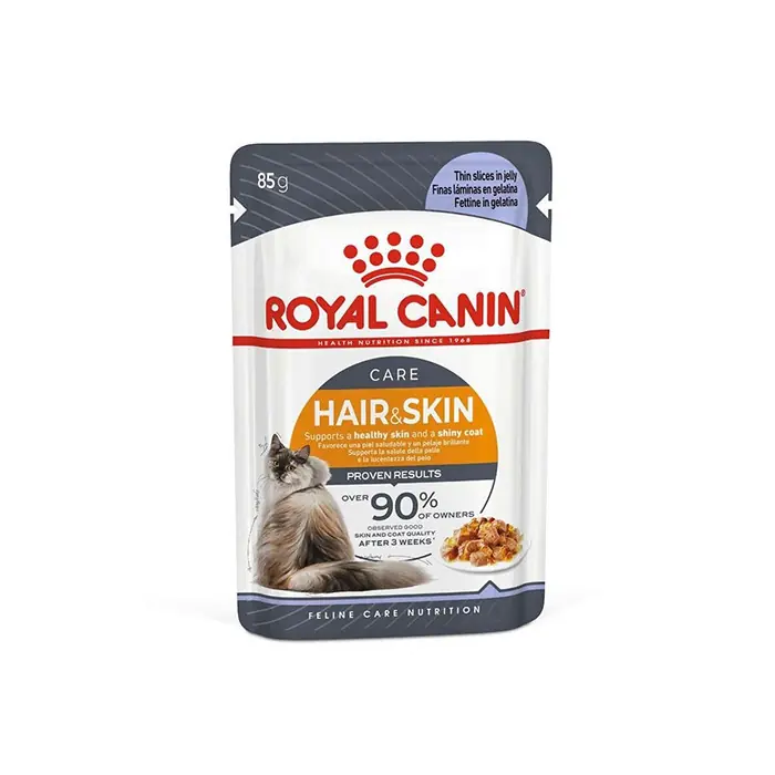 Royal Canin Jelly Hair Skin Kedi Yaş Maması 85gr