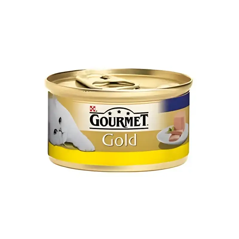 Gourmet Gold Kıyılmış Tavuk Etli Yaş Kedi Maması 85 gr