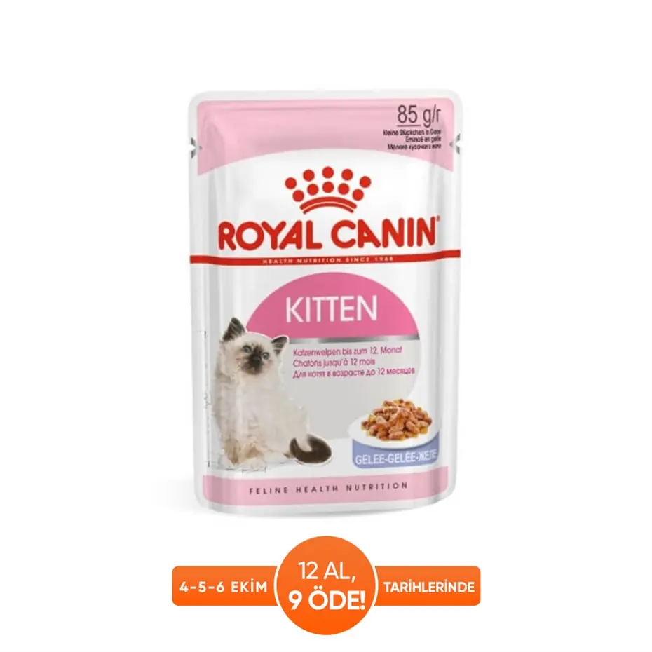 Royal Canin Jelly Kitten Instinctive Yaş Yavru Kedi Maması 85 Gr