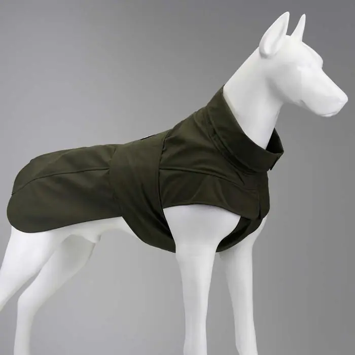 Lindo Trenchkot Khaki Su Geçirmez Köpek Yağmurluğu