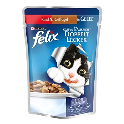 Purina Felix Sığır Etli ve Tavuklu Kedi Islak Maması 100 gr