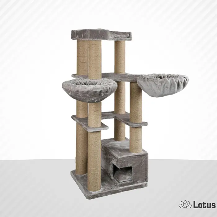 Lotus Lüksemburg Gri Kedi Tırmalama