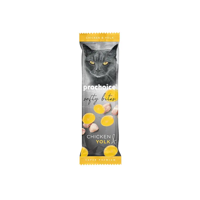 Pro Choice Softy Bites Tavuklu ve Yumurtalı Yumuşak Kedi Ödül Maması 10gr
