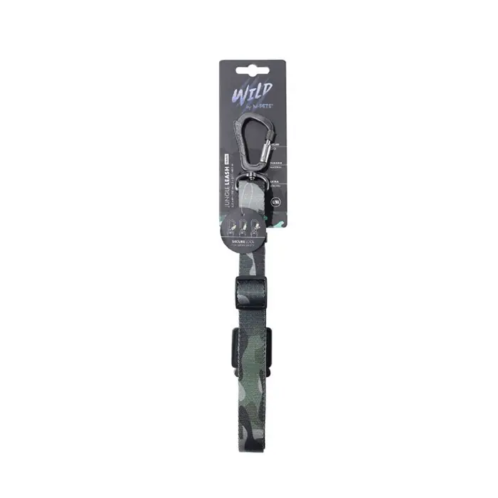 M-PETS Wild Jungle Leash Travel Köpek Gezdirme Kayışı L-XL