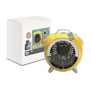M-PETS Sixties Clock Kedi ve Küçük Irk Köpek Taşıma Çantası 40x44x26cm Sarı 1
