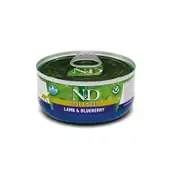 N&D Kuzu Etli Yaban Mersinli Yetişkin Kedi Konservesi 70g 1
