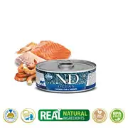 N&D Ocean Somon Morina Balığı Karides Tahılsız Kedi Konservesi 80g 1