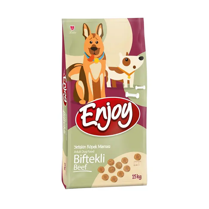 Enjoy Biftekli Yetişkin Köpek Maması 15kg