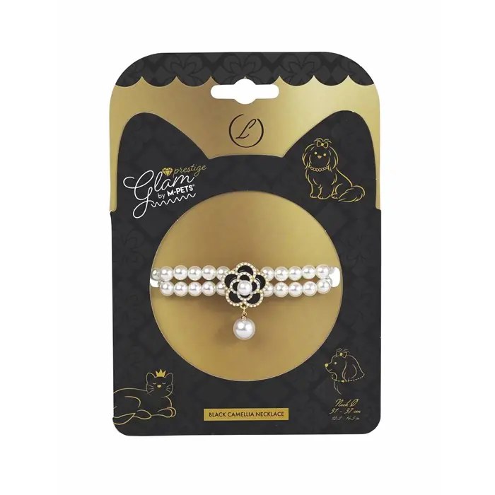 M-Pets Glam Prestige Camellia Kedi Köpek Kolyesi Large