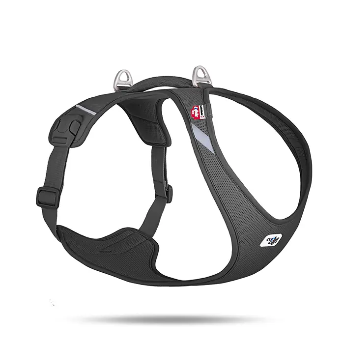 Curli Belka Harness Air-Mesh Köpek Göğüs Tasması Black 3XLarge