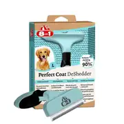 8in1 Perfect Coat DeShedder Furminator Büyük Irk Köpek Tarağı Large 1