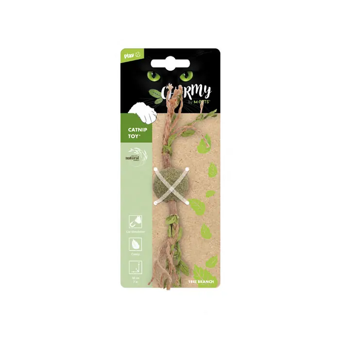 M-PETS Charmy Brancy Catnipli Kedi Oyuncağı Yeşil