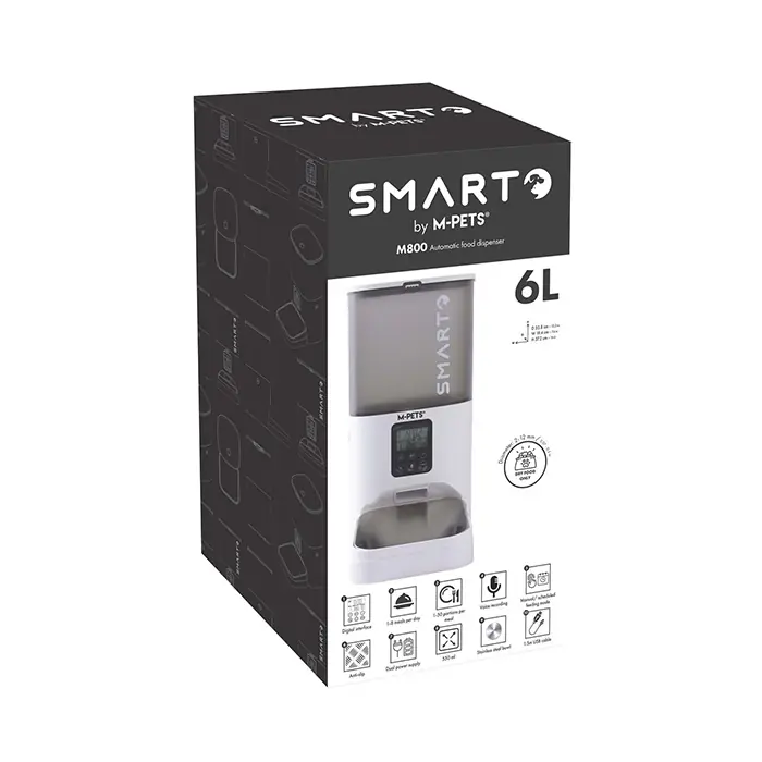 M-Pets Smarto M800 Otomatik Mama Kabı 6Lt