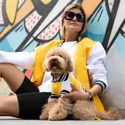 Lindo College California Küçük, Orta ve Büyük Irk Köpek Sweatshirt 3