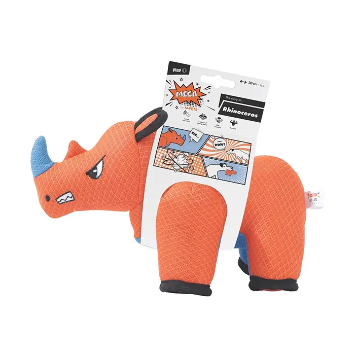 M-Pets Mega Gergedan Köpek Oyuncağı