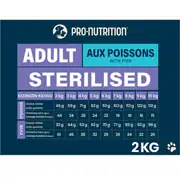 Pro Nutrition Prestige Adult Sterilised Yetişkin Kısırlaştırılmış Somonlu ve Morina Balıklı Kedi Maması 2kg 2