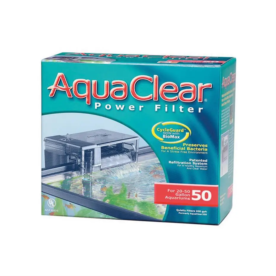 Hagen AquaClear A610 Akvaryum Şelale Askılı Filtresi 757LT/H