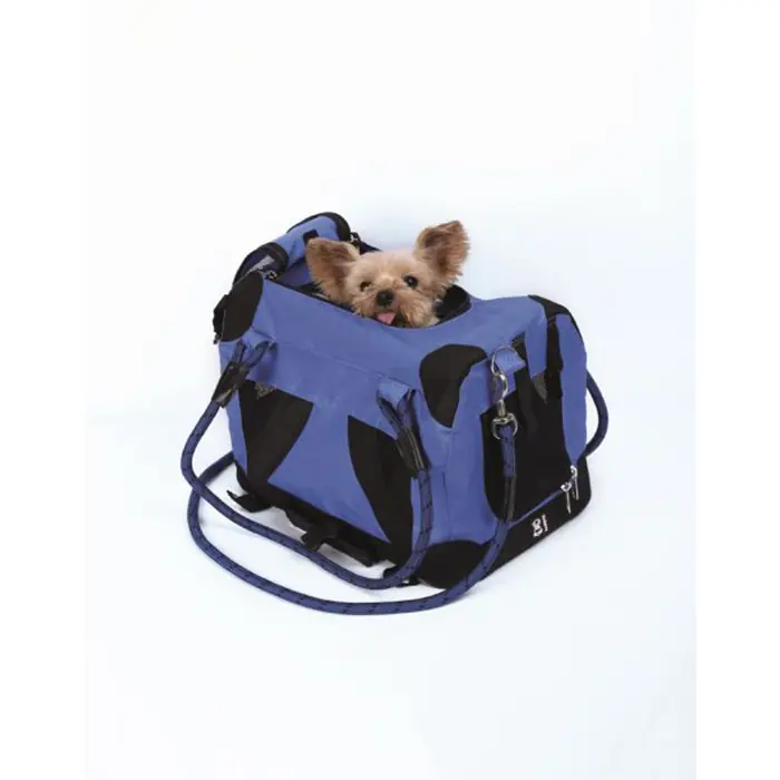 M-PETS 2IN1 Remix Taşıma Çantası Mavi-Siyah 41x28x28cm