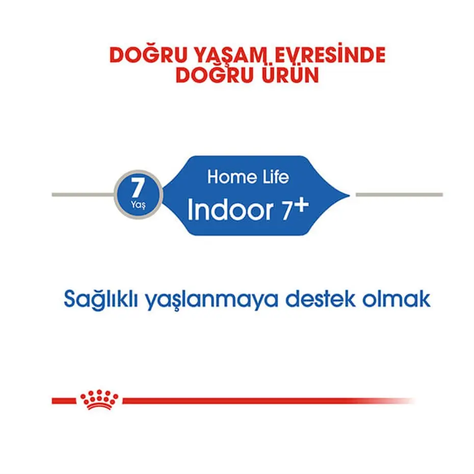 Royal Canin Indoor Sadece Evde Yaşayan Yetişkin Kuru Kedi Maması +7 1,5 Kg