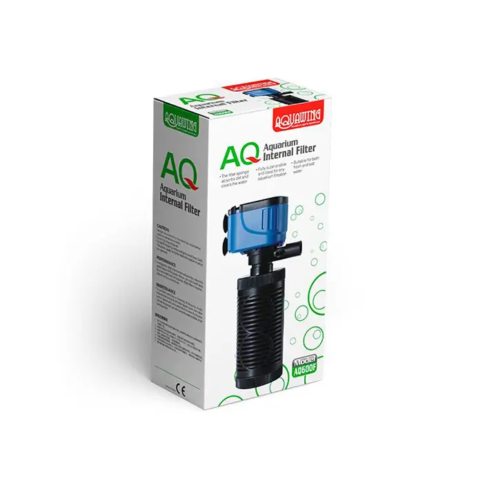 Aquawing Akvaryum İç Filtre 12w 550L/H AQ600F