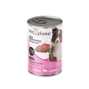 Welldone Kuzulu Yavru Köpek Konservesi 400gr 1