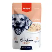 Wanpy Pouch Tavuk Etli ve Ördekli Yaş Köpek Maması 100gr 1