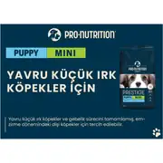 Pro Nutrition Prestige Puppy Mini Küçük Irk Yavru Köpek Maması 3kg 3