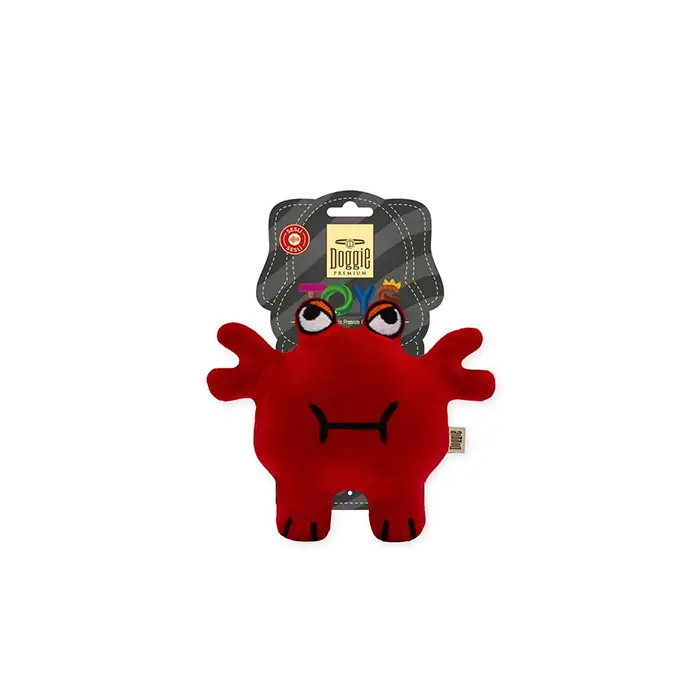 Doggie Peluş Yengeç Köpek Oyuncağı 15cm