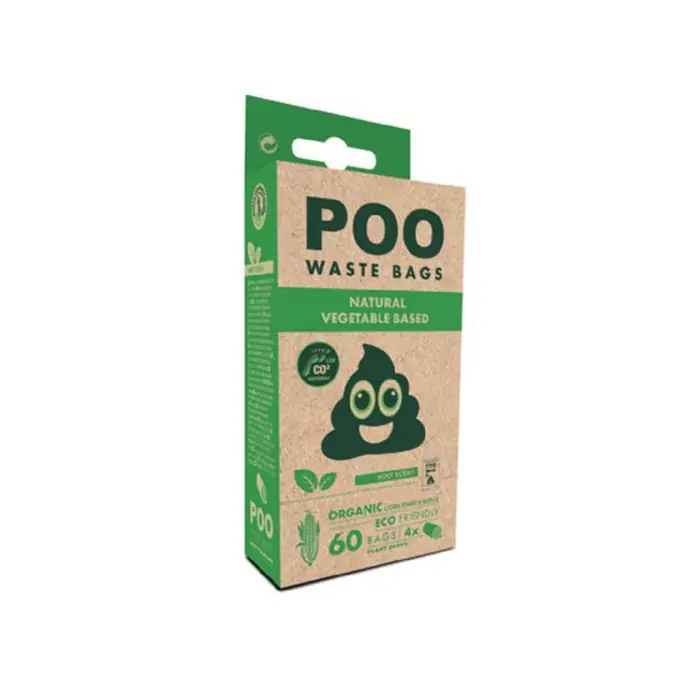 M-PETS Natural Nane Kokulu Dışkı Toplama Poşeti 15 Yaprak 4lü Paket