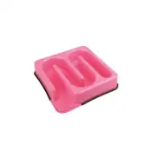 M-PETS Labrynth Yavaş Yeme Mama Kabı 1200ml Pembe 1