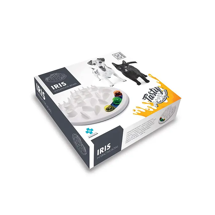 M-PETS Iris Kedi ve Köpekler için İnteraktif Mama Kabı