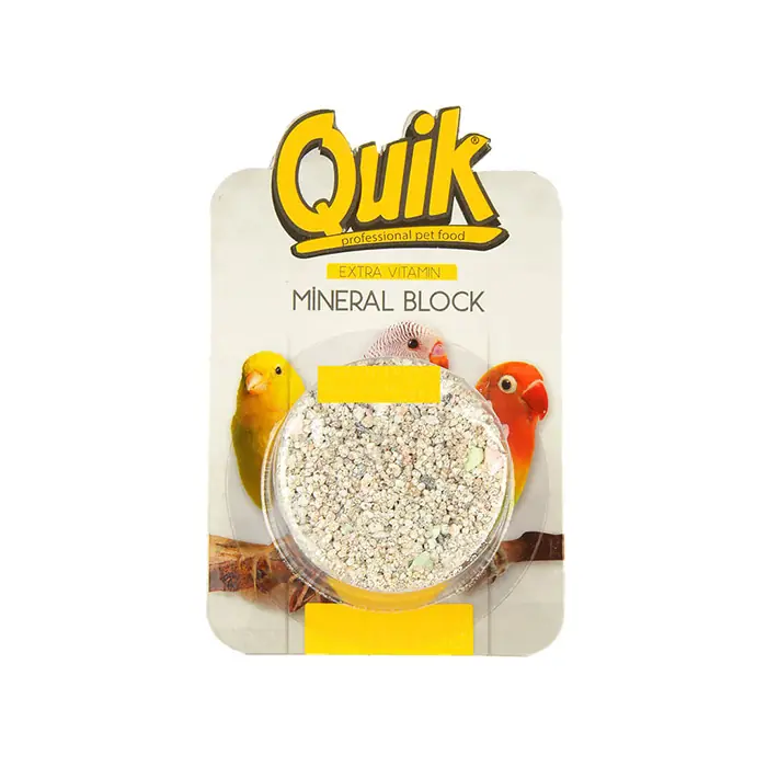 Quik Mineral Blok Kuş Gaga Taşı 5 Cm