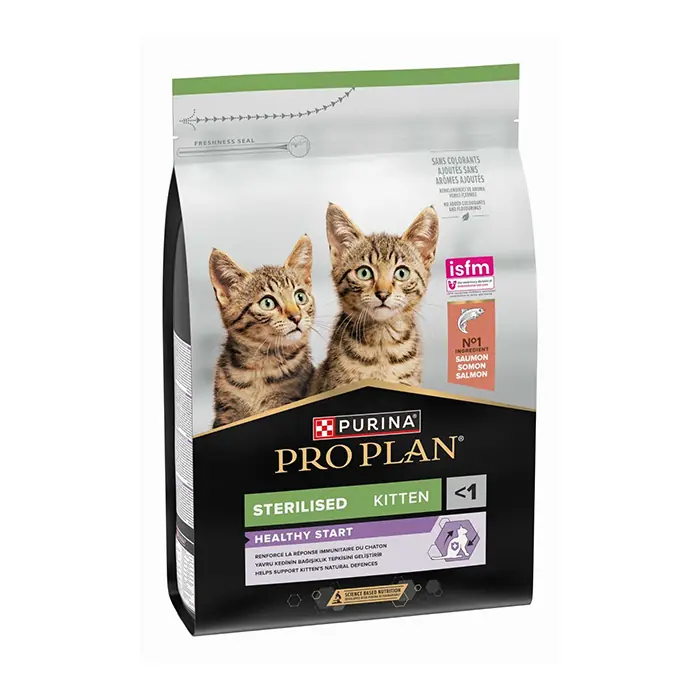 Pro Plan Somonlu Kısırlaştırılmış Yavru Kedi Maması 3 Kg