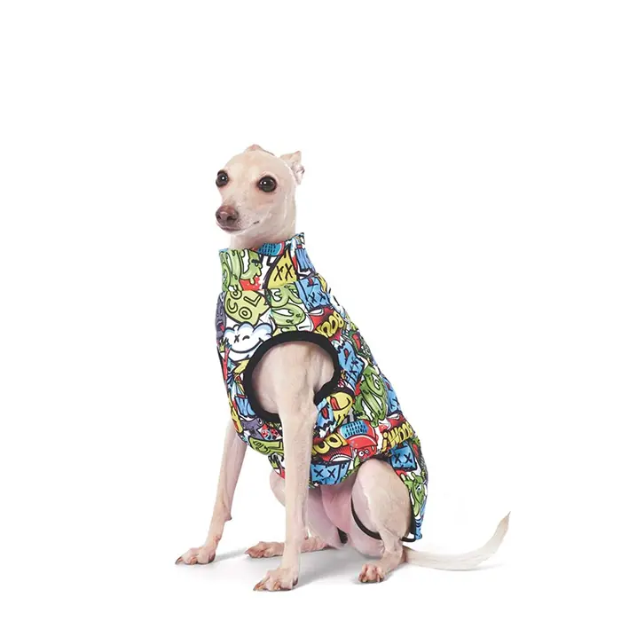 M-Pets Urbanstyle Winter Köpek Ceketi Multicolor Large