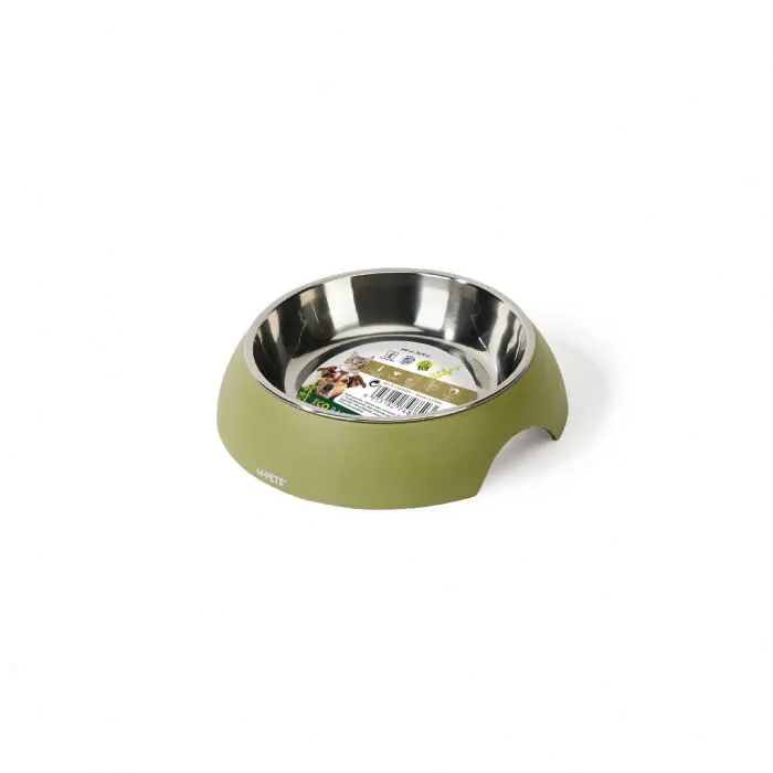 M-PETS Eco Bamboo Mama Kabı 600ml Olive