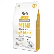 Brit Care Mini Hair Skin Somon Balıklı Köpek Maması 2 Kg 1