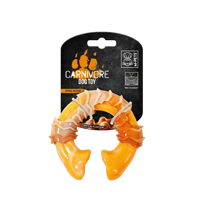 M-PETS CARNIVORE Ring Bone Pastırma Aromalı Köpek Oyuncağı