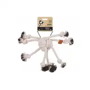 M-PETS COTO Spider Örgü Köpek Oyuncağı Beyaz 38cm 1