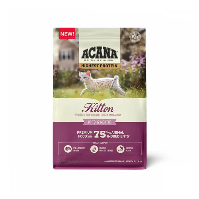 Acana Hindi ve Somon Balıklı Yavru Kedi Maması 1,8 Kg