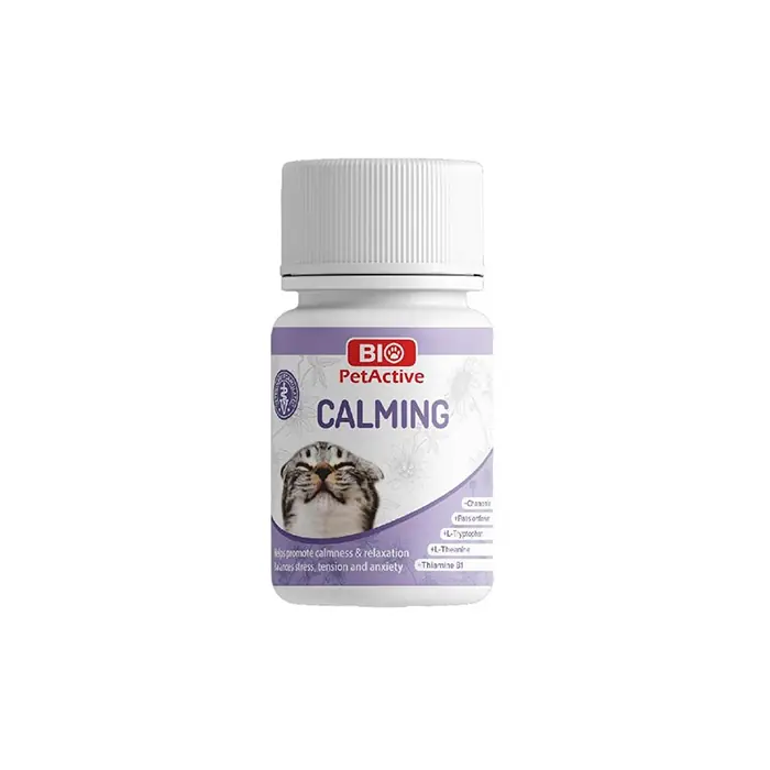 Bio Pet Active Calming Kediler için Sakinleştirici 60 Tablet