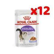 Royal Canin Jelly Sterilised Kısırlaştırılmış Yaş Kedi Maması 12x85 gr 1